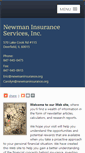Mobile Screenshot of newmaninsurance.org